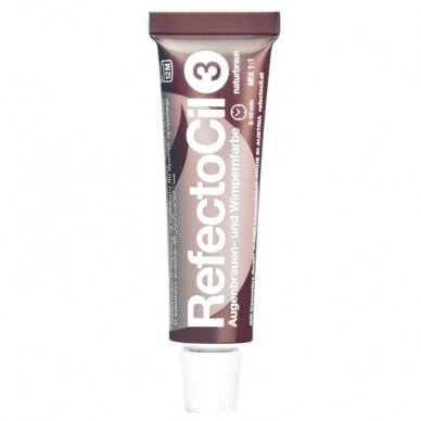 RefectoCil гель-краска для бровей, ресниц и бороды (3), коричневый цвет