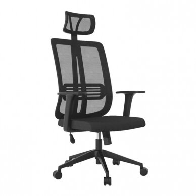 Reception and office chair MAX COMFORT 5H, black color