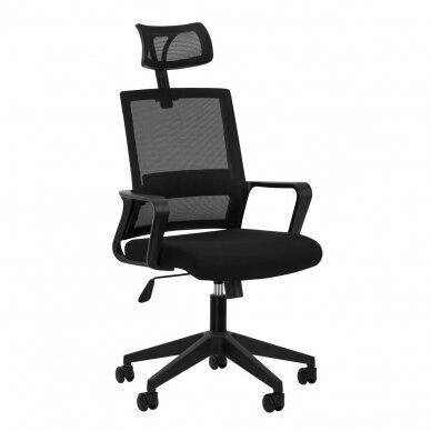 Reception, office chair QS-05, black