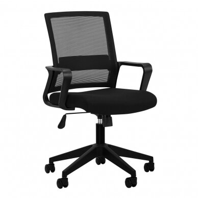 Reception, office chair QS-11, black