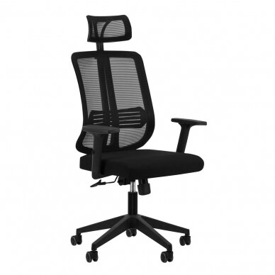 Reception, office chair QS-16A, black