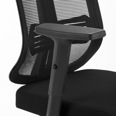 Reception, office chair QS-16A, black  9