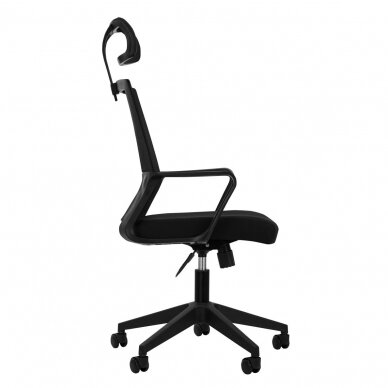 Reception, office chair QS-05, black 1