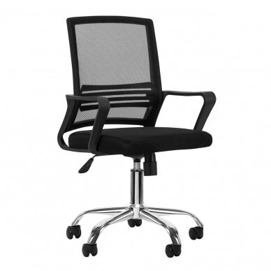 Reception, office chair QS-03, black