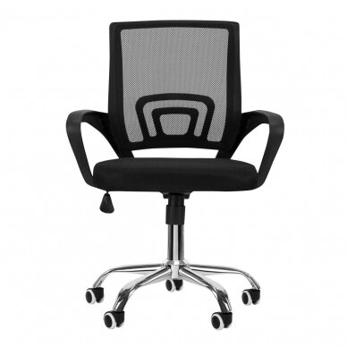 Conference and office chair QS-C01, black color  2