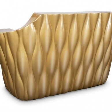 Professional reception desk, MIA, gold color