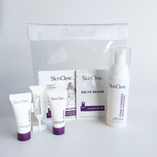 SkinClinic combination and oily skin mini kit with cosmetic