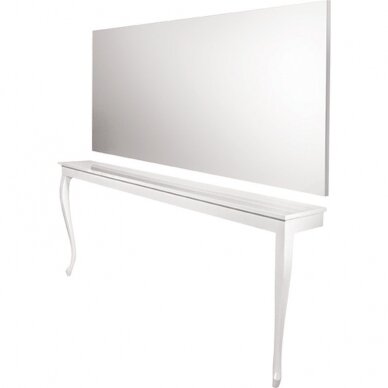 Two workplace beauty salon mirror - console ROYAL II