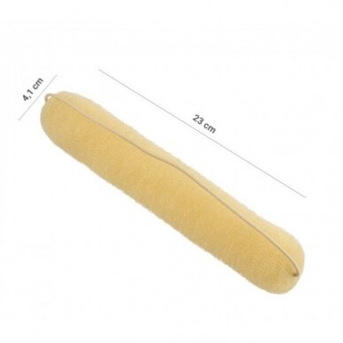 LUSSONI flexible hair sponge for styling YELLOW, 230 mm 1