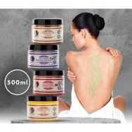 SARA BEAUTY SPA sugar-based body scrub with vitamins A and E for the skin COCO, 500 g.