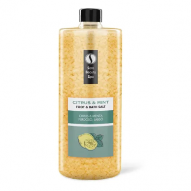 SARA BEAUTY SPA salt for foot bath CITRUS & MINT 1320 g