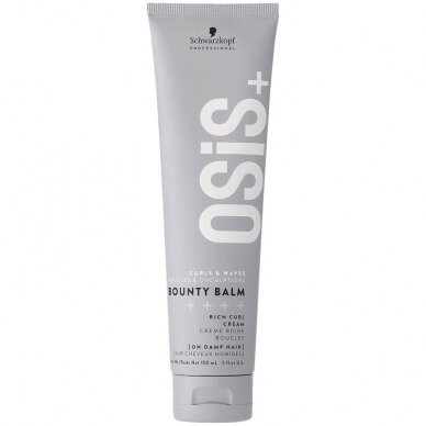 SCHWARZKOPF OSIS+ Bounty Balm Curl Cream garbanų formavimo ir jų lankstumo padidinimo kremas plaukams, 150 ml