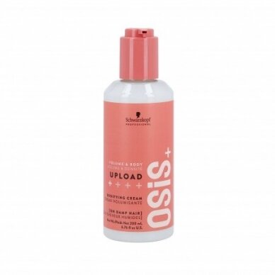 SCHWARZKOPF OSIS+ UPLOAD Plaukų apimties suteikiantis kremas, 200 ml.