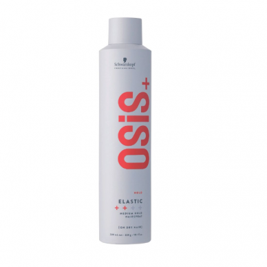 SCHWARZKOPF PROFESSIONAL Osis+ Elastic vidutinės fiksacijos plaukų lakas, 300 ml