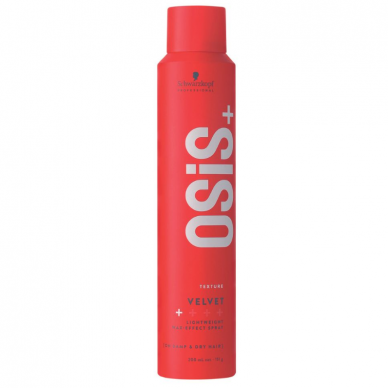 SCHWARZKOPF PROFESSIONAL Osis+ Velvet vaško efektą suteikiantis plaukų purškiklis, 200 ml