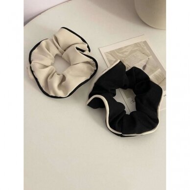 Scrunchie hair bands, 2 pcs.