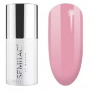 SEMILAC 198 ilgalaikis hibridinis nagų lakas BUSINESS LINE Powder Pink 7 ml