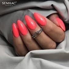 SEMILAC 033 long lasting hybrid gel polish Pink Doll 7 ml 1