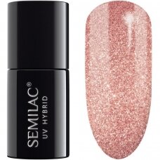 SEMILAC 094 long lasting hybrid gel polish Pink Gold 7 ml