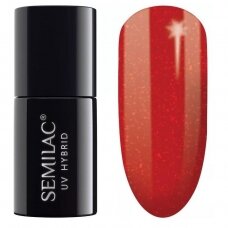 SEMILAC 172 long lasting hybrid gel polish Tango Amore, 7 ml.