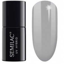 SEMILAC 183 long lasting hybrid gel polish Grey Pepper, 7 ml.