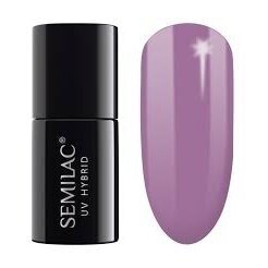 SEMILAC 010 стойкий гибридный лак для ногтей Hybrid Pink&Violet 7 ml