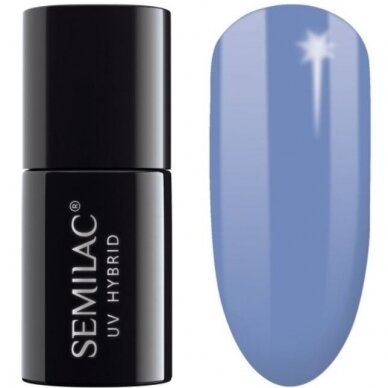 SEMILAC 013 long lasting hybrid gel polish Hybrid Indigo 7 ml