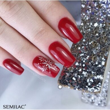 SEMILAC 026 long lasting hybrid gel polish My Love 7 ml 2