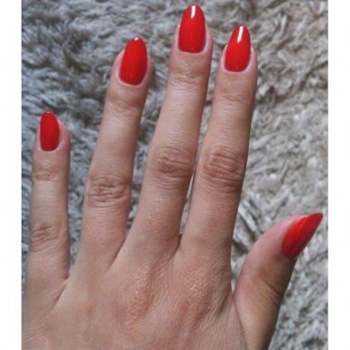 SEMILAC 062 long lasting hybrid gel polish Poppy Red 7 ml 2