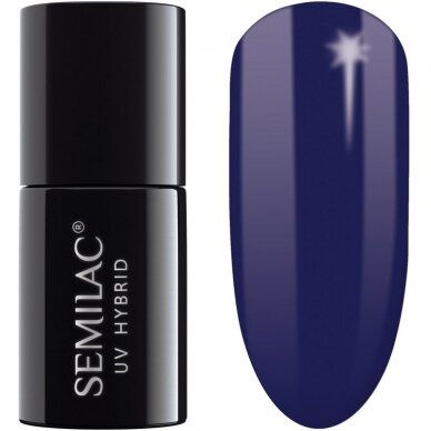 SEMILAC 088 long lasting hybrid gel polish Blue Ink 7 ml