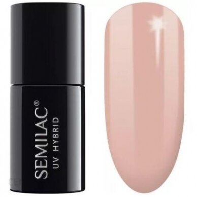 SEMILAC 136 long lasting hybrid gel polish Creamy Muffin 7 ml