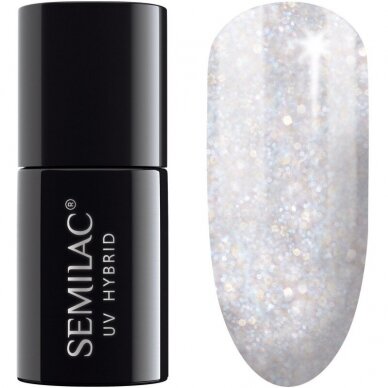 SEMILAC 185 long lasting hybrid gel polish Majesty Waltz 7 ml