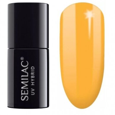 SEMILAC 186  long lasting hybrid gel polish Kaymak Sweet, 7 ml.