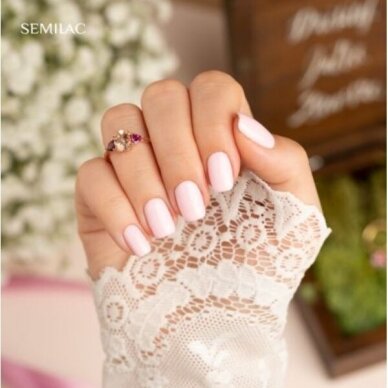 SEMILAC 572 long lasting hybrid gelBride Like Me, 7 ml. 1