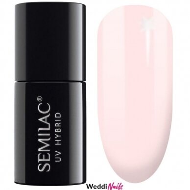 SEMILAC 572 стойкий гибридный гель лак для ногтей Bride Like Me 7 ml