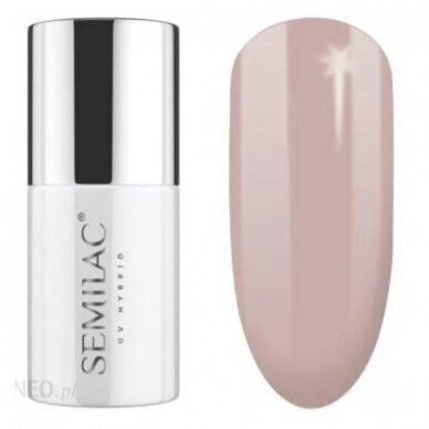 SEMILAC 220 long lasting hybrid gel polish BUSINESS LINE Nugat Beige 7 ml