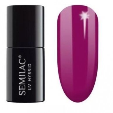 SEMILAC 539 long lasting hybrid gel polish America Go! Go Bolivia! 7ml