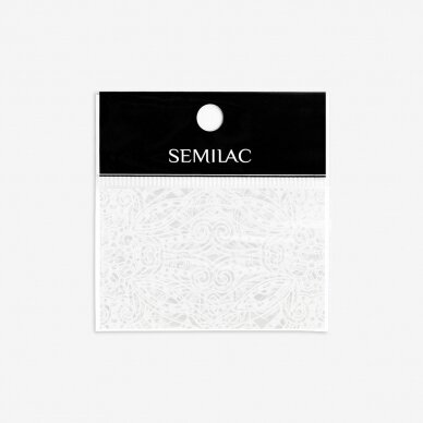 SEMILAC TRANSFER FOILtransfer foil WHITE LACE NR.15