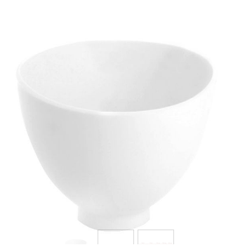 Silicone bowl for mixing alginates, size L