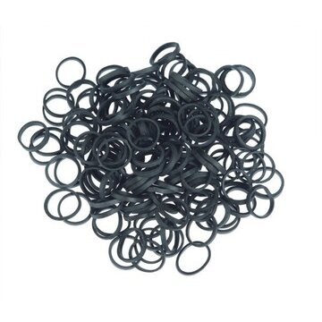 Silicone hair bands for hairstyles