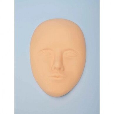 Silicone practice skin for face tattoos and permanent makeup, 1 pc.