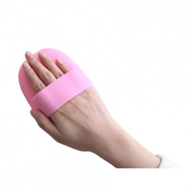 Silicone tub for washing makeup brushes PINK 2