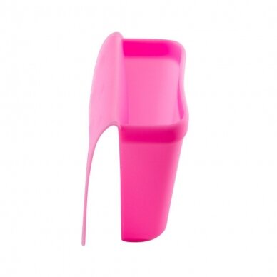 Silicone case/holder for storing hot tools, size L, pink 3