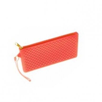 Silicone case/sleeve for storing hot tongs, orange color