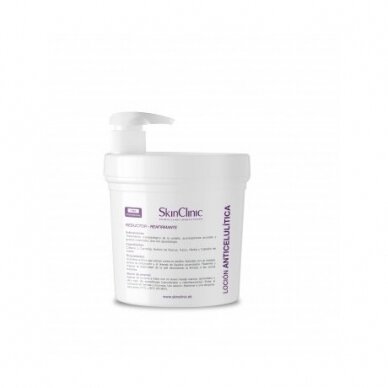 SkinClinic ANTI-CELLULITE TONER LOTION, anticeliulitinis, liekninantis ir stangrinantis losjonas, 1000 ml.