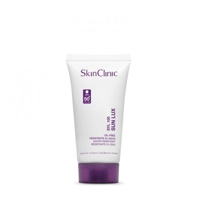 SkinClinic SYL 100 SUN LUX high-quality sun protection cream 50+ SPF (oil-free, waterproof), 50 ml