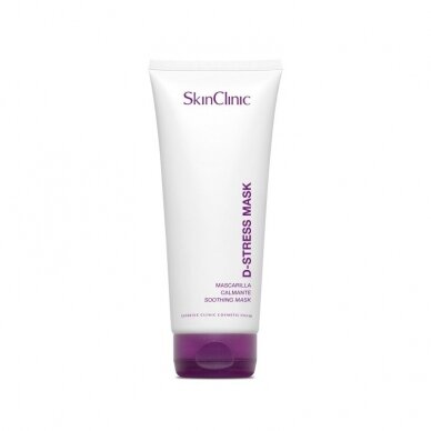 SkinClinic D-STRESS MASK (kaukė) atkuriamasis odos kremas, 200 ml.