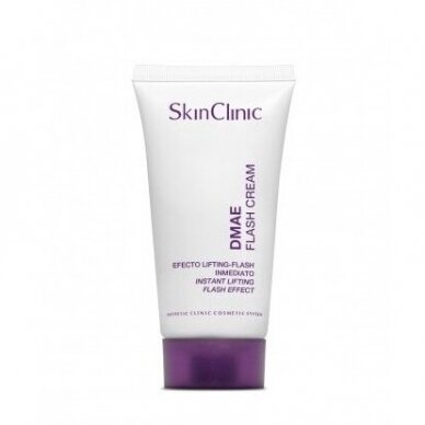 SkinClinic DMAE FLASH CREAM staigaus ir greito liftingo veido odos kremas su DMAE, 50 ml