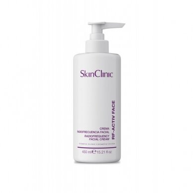 SkinClinic RF-ACTIV FACE Radio Frequency Face Cream (for use with aesthetic equipment), 450 ml