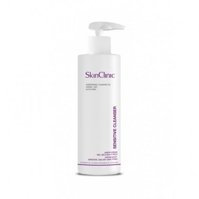 SkinClinic SENSITIVE CLEANSER kreminis veido prausiklis jautriai ir sausai veido odai, 250 ml